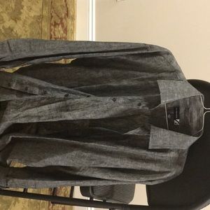 Saks fifth avenue XL linen button up